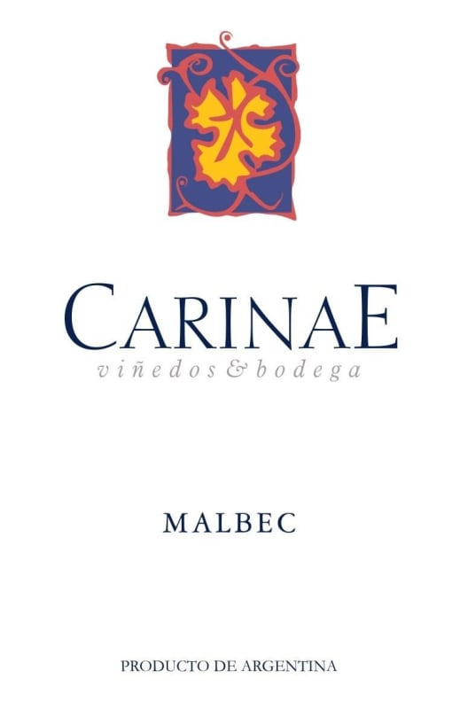 Carinae Vinedos & Bodega Malbec 2012 Front Label