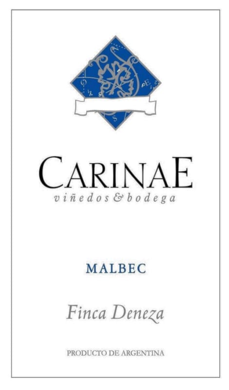 Carinae Vinedos & Bodega Finca Deneza Malbec 2009 Front Label