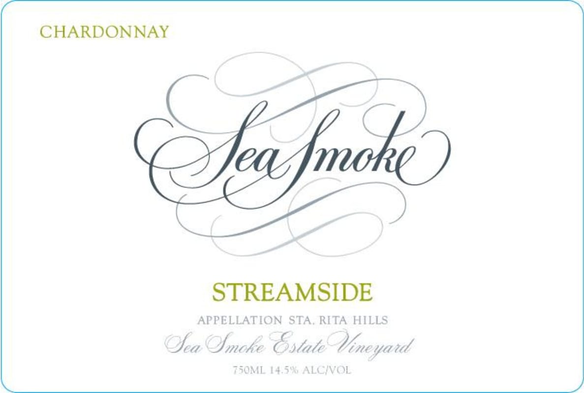 Sea Smoke Cellars Streamside Chardonnay 2013 Front Label