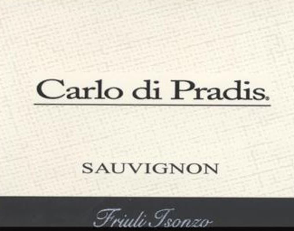 Carlo di Pradis Friuli Isonzo Sauvignon 2015 Front Label