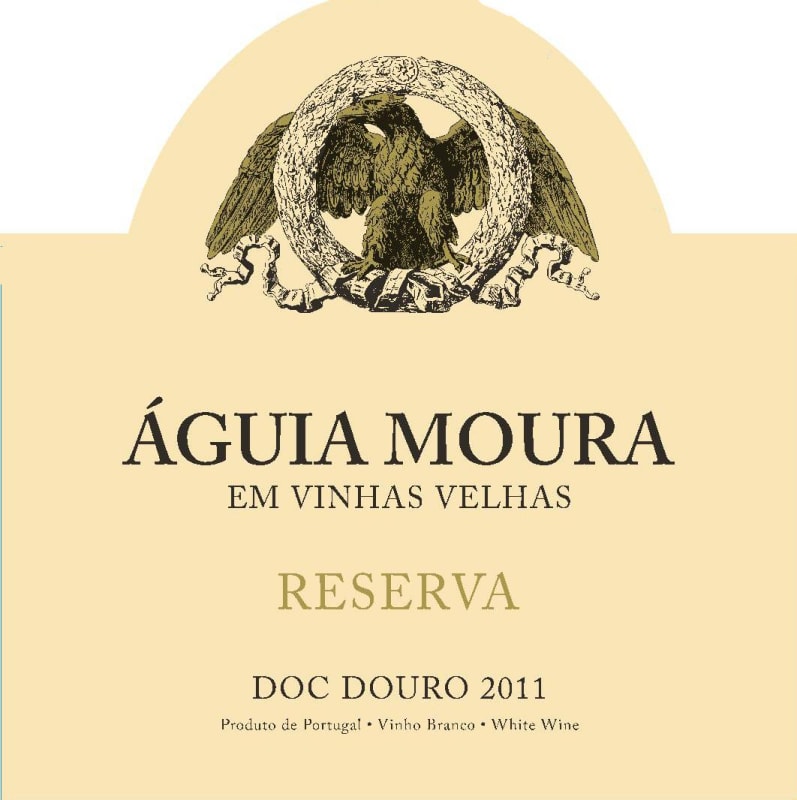 Casa Agricola Aguia de Moura em Vinhas Velhas Reserva Branco 2011 Front Label