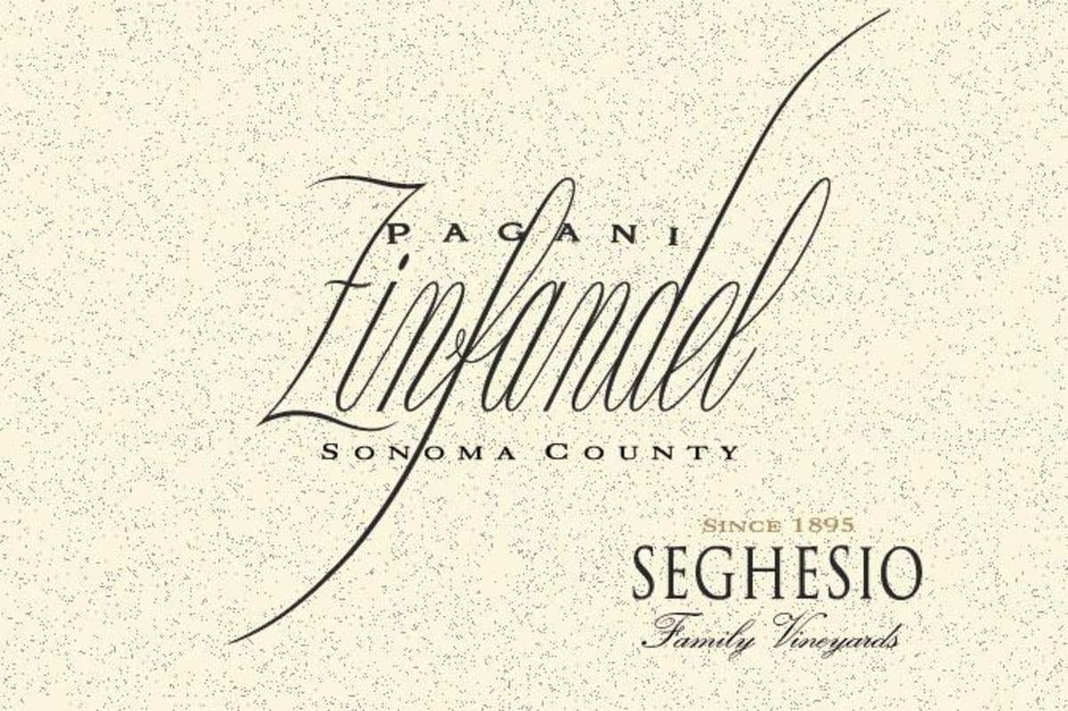 Seghesio Pagani Zinfandel 2011 Front Label