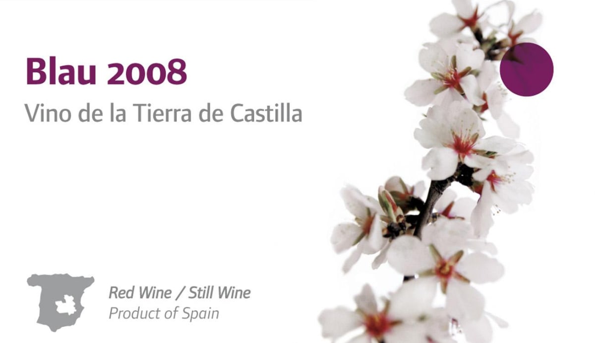 Casa Alarcon Vino de la Tierra Blau 2011 Front Label