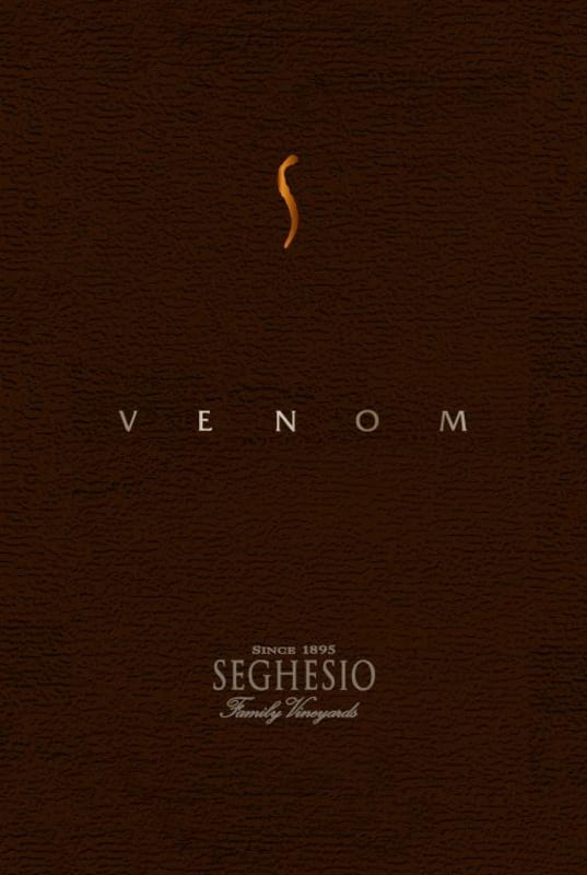 Seghesio Venom Sangiovese 2012 Front Label