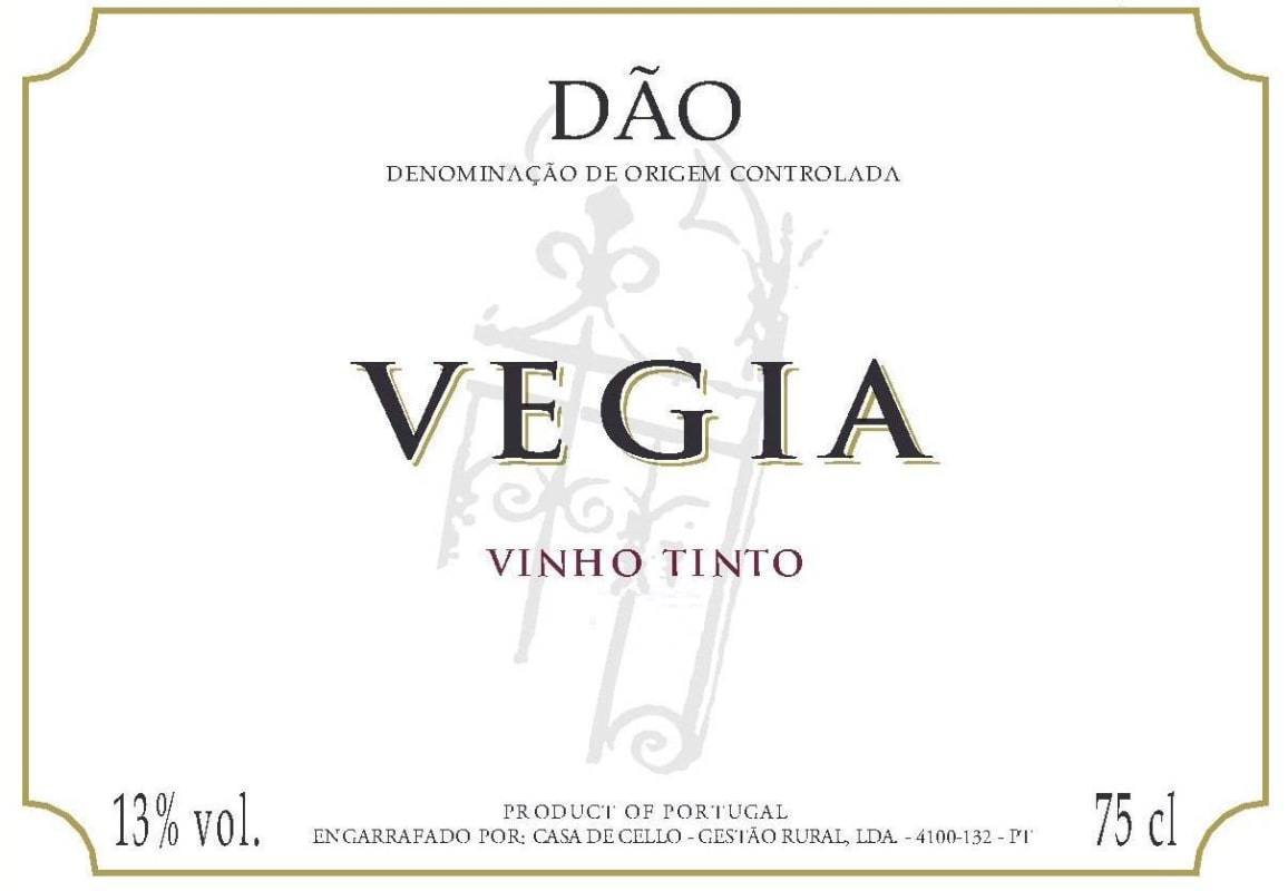 Casa de Cello Vegia Vinho Tinto 2010 Front Label