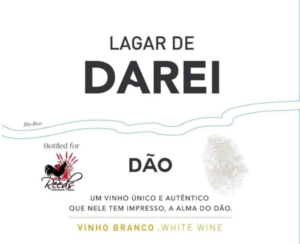 Casa de Darei Lagar de Darei Branco 2014 Front Label