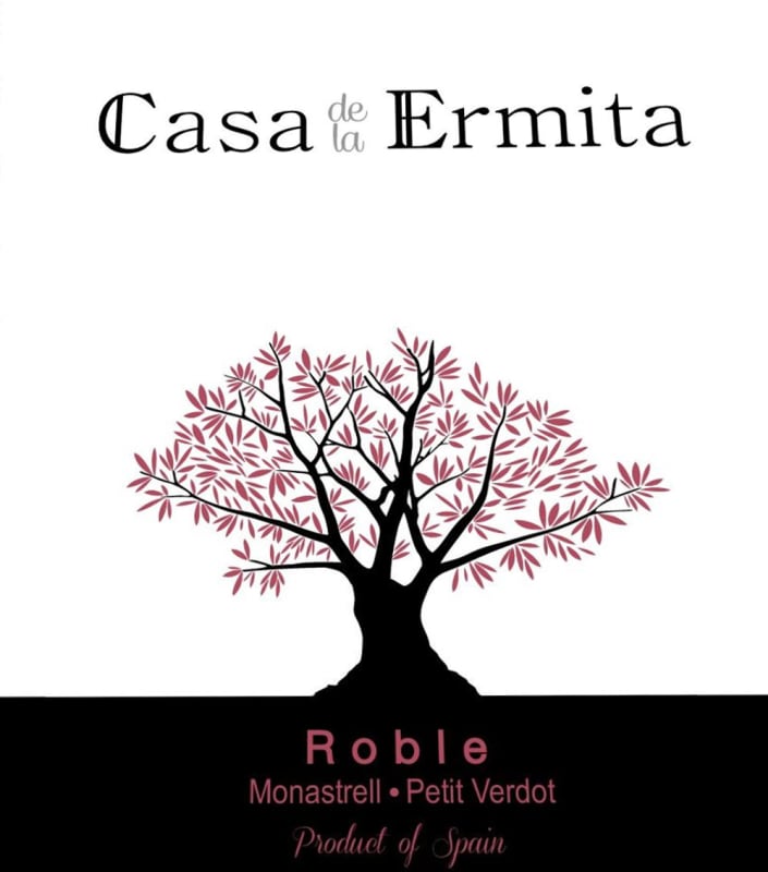 Casa de la Ermita Roble Tinto 2013 Front Label