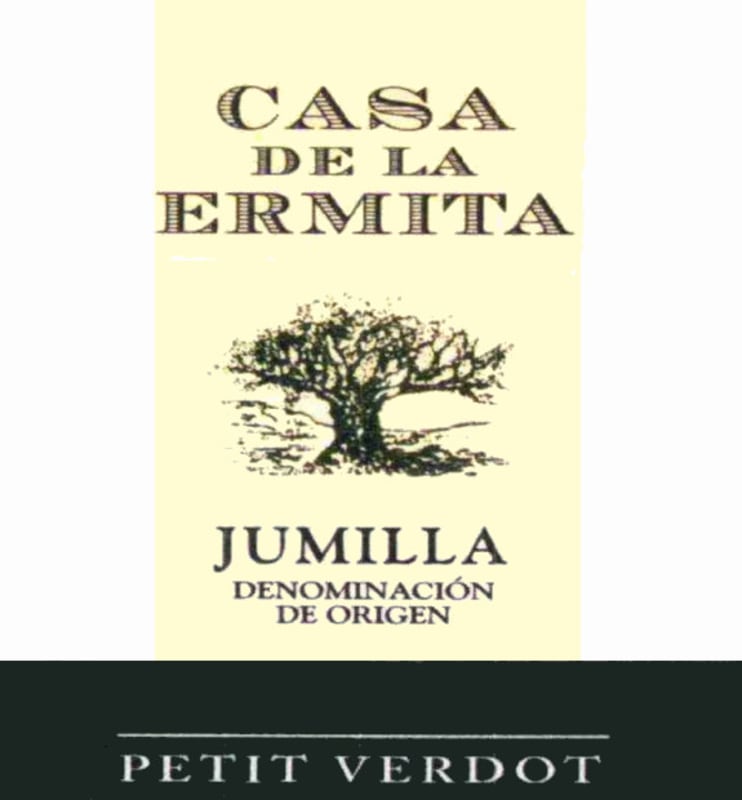 Casa de la Ermita Petit Verdot 2004 Front Label