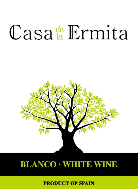 Casa de la Ermita Blanco 2015 Front Label