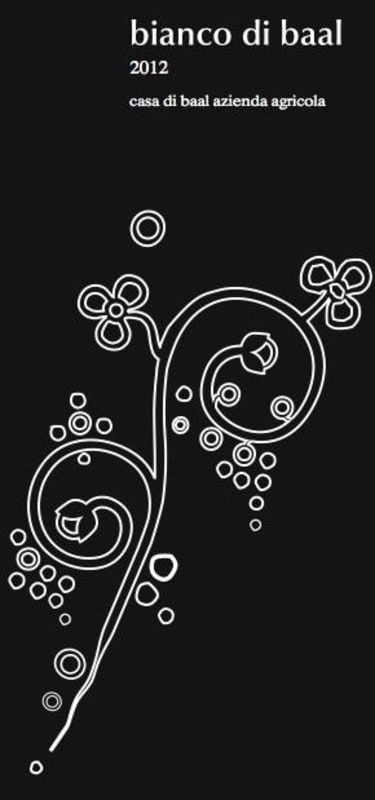 Casa di Baal Colli di Salerno Bianco di Baal 2012 Front Label