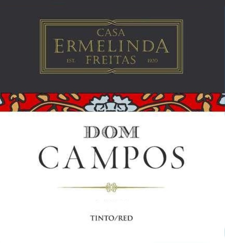 Casa Ermelinda Freitas Dom Campos Tinto 2013 Front Label