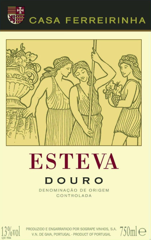 Casa Ferreirinha Esteva Tinto 2010 Front Label