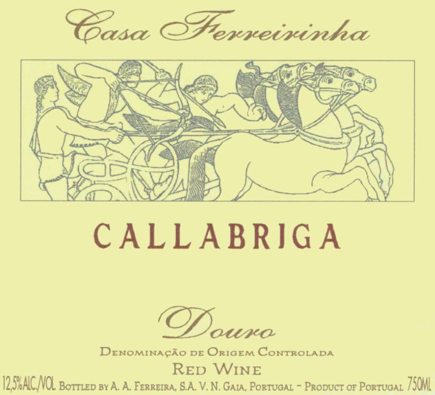 Casa Ferreirinha Callabriga 2010 Front Label