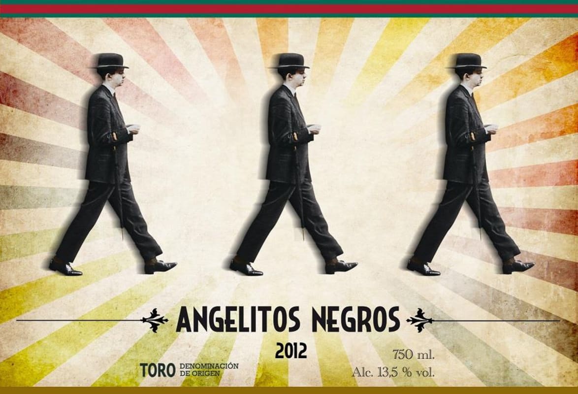 Casa Maguila Angelitos Negros 2012 Front Label