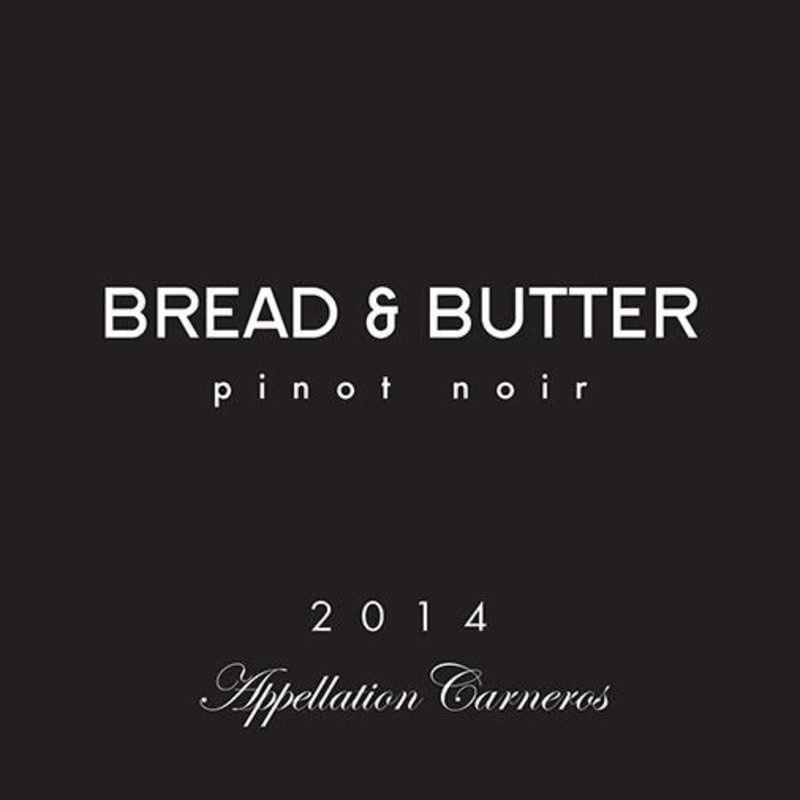 Bread & Butter Pinot Noir 2014 Front Label