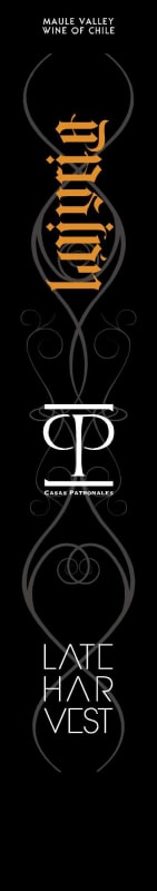 Casas Patronales Late Harvest Lujuria 2013 Front Label