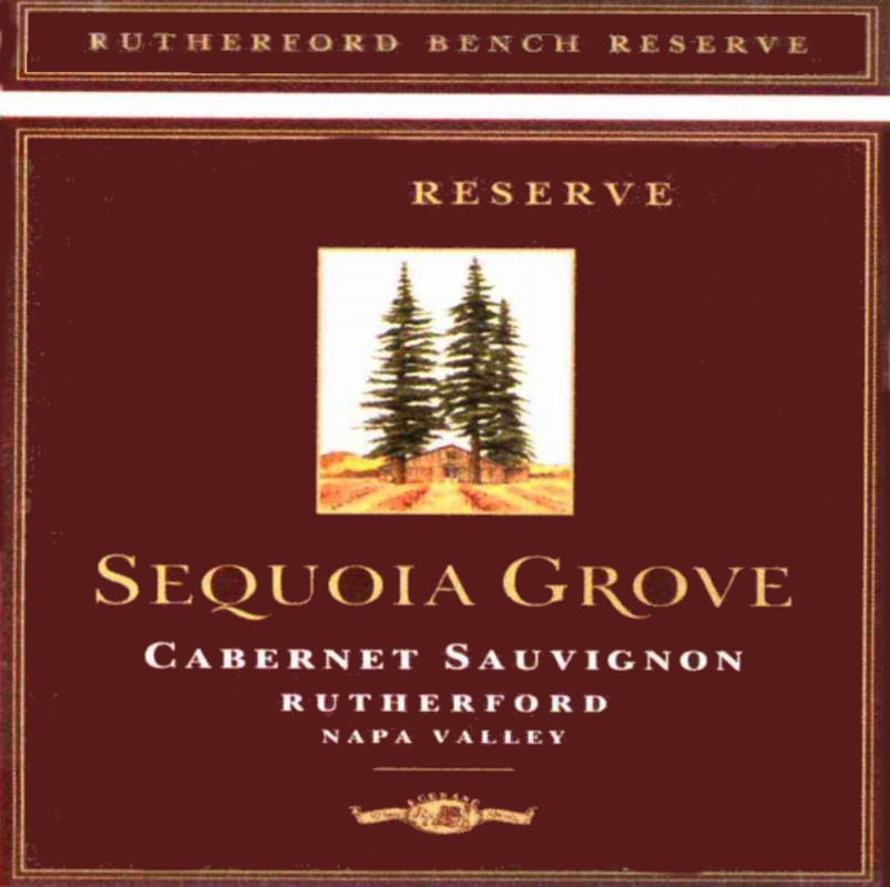 Sequoia Grove Rutherford Bench Reserve Cabernet Sauvignon 2011 Front Label