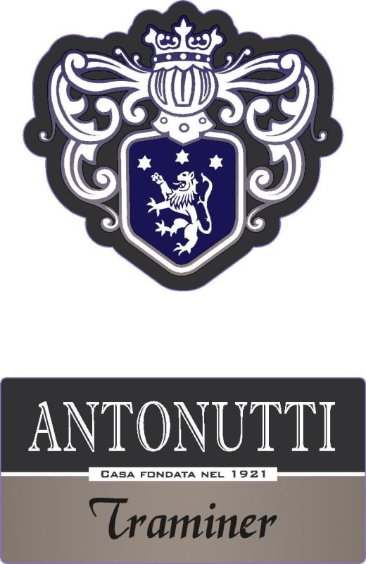 Casa Vinicola Antonutti Friuli Grave Traminer 2015 Front Label