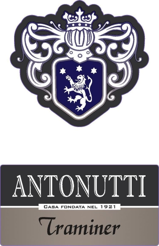 Casa Vinicola Antonutti Friuli Grave Traminer 2011 Front Label