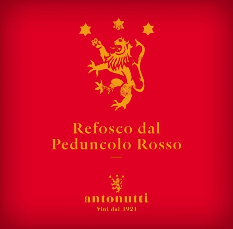 Casa Vinicola Antonutti Friuli Grave Refosco dal Peduncolo Rosso 2013 Front Label
