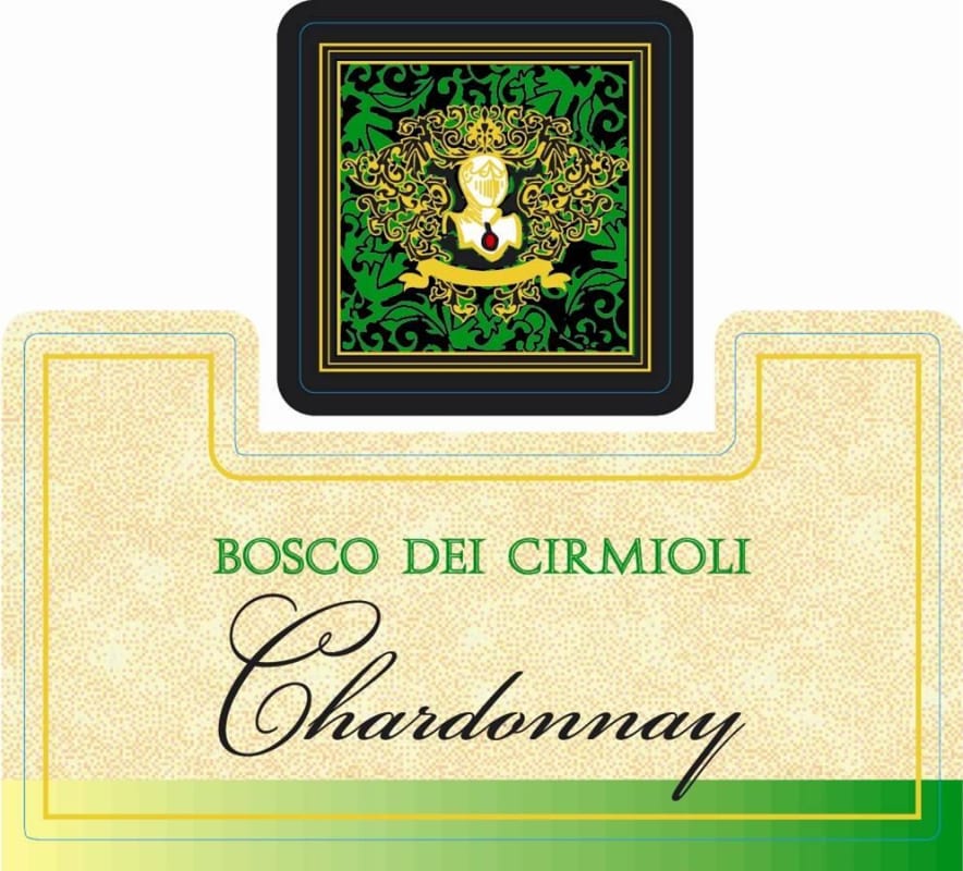 Casa Vinicola Bosco Malera srl delle Venezie Bosco dei Cirmioli Chardonnay 2013 Front Label