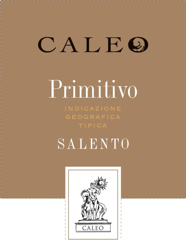 Casa Vinicola Botter Salento Caleo Primitivo 2013 Front Label