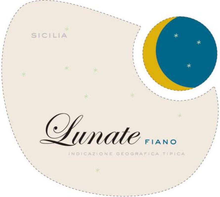 Casa Vinicola Botter Sicilia Lunate Fiano 2014 Front Label