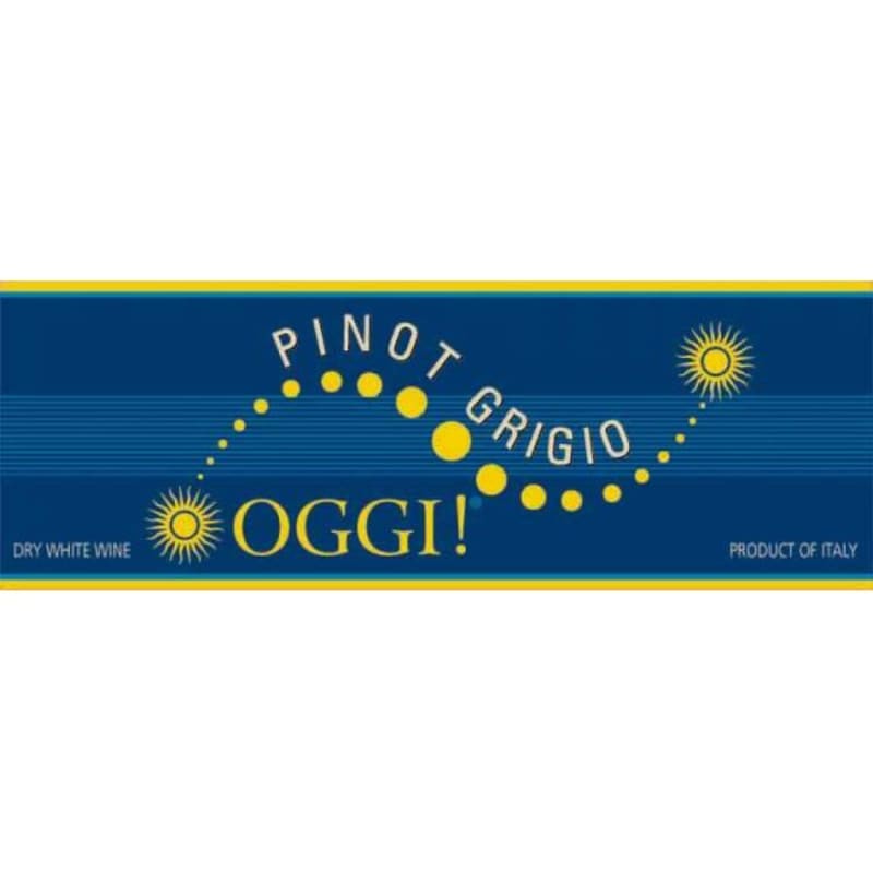 Casa Vinicola Botter Oggi Pinot Grigio 2014 Front Label