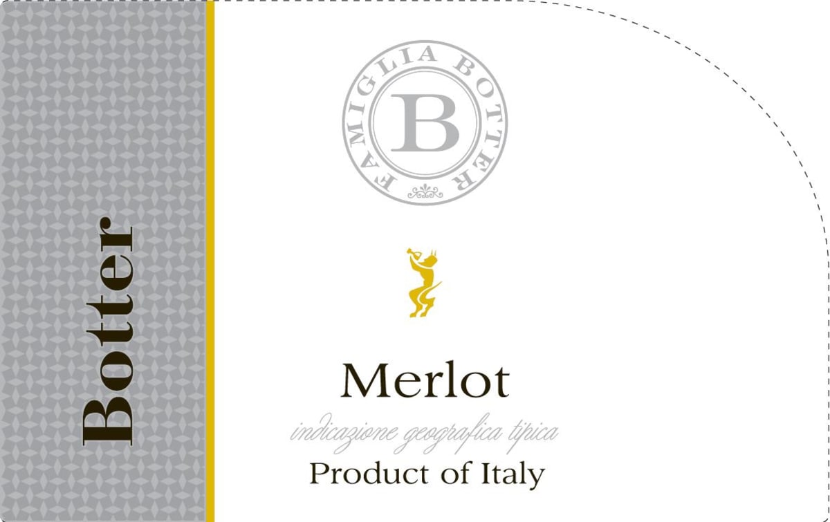 Casa Vinicola Botter Veneto Merlot 2015 Front Label