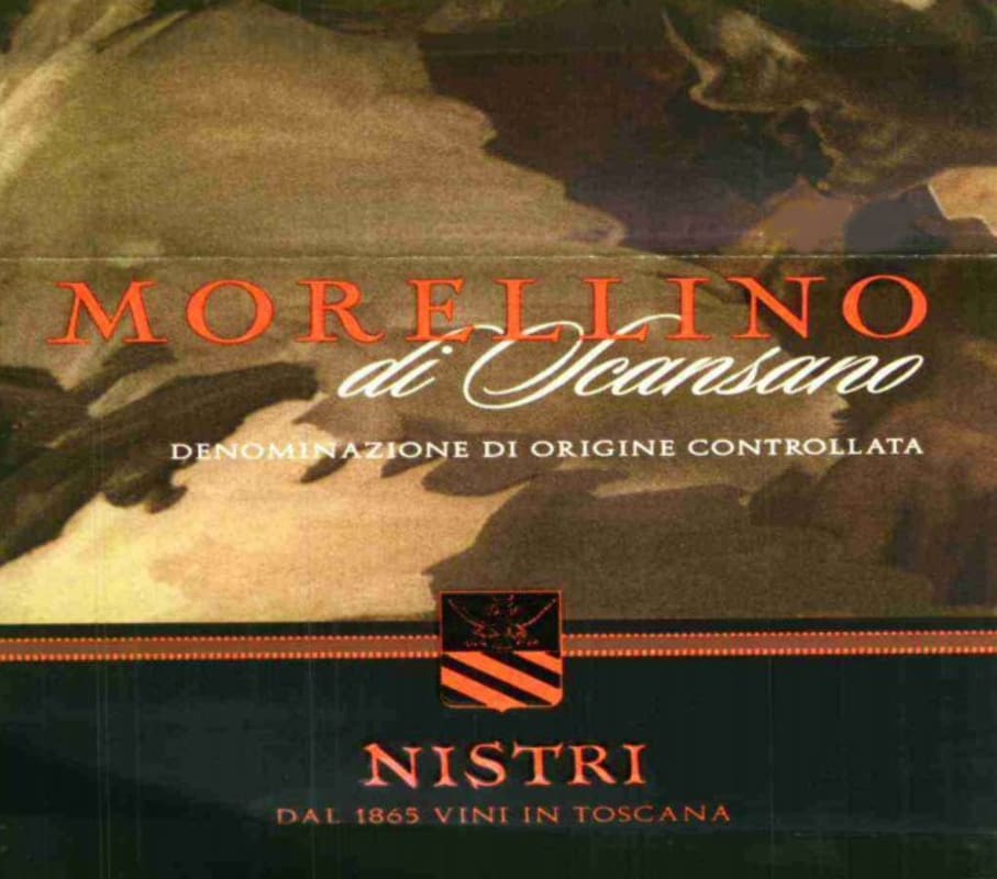 Casa Vinicola Fratelli Nistri Morellino di Scansano 2011 Front Label