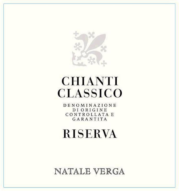 Casa Vinicola Natale Verga s.p.a. Chianti Classico Riserva 2012 Front Label