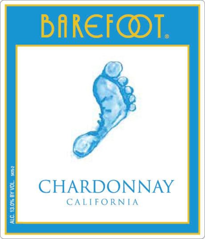 Barefoot Chardonnay 2004 Front Label