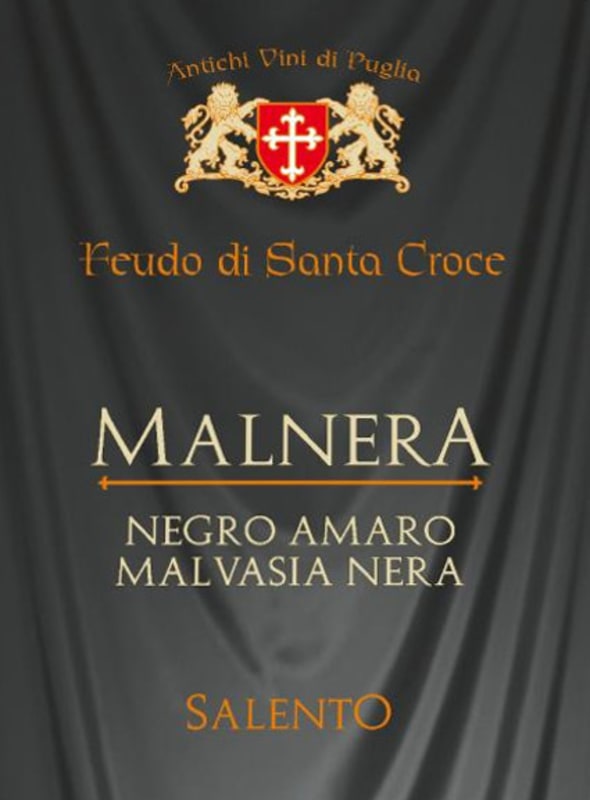 Casa Vitivinicola Tinazzi Salento Feudo di Santa Croce Malnera 2010 Front Label