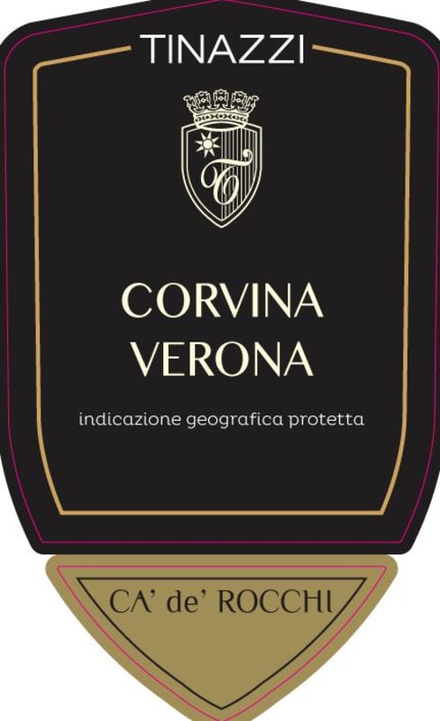 Casa Vitivinicola Tinazzi Verona Corvina 2014 Front Label