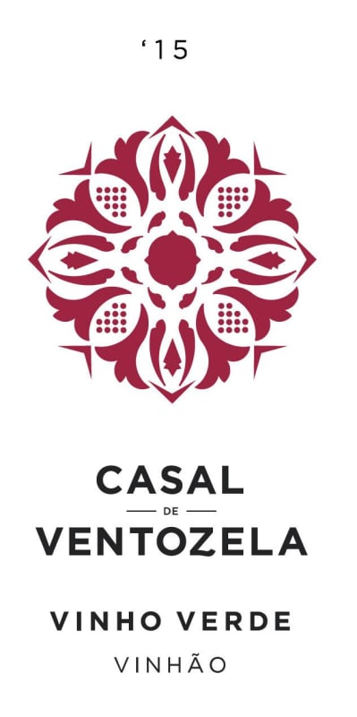 Casal de Ventozela Tinto 2015 Front Label