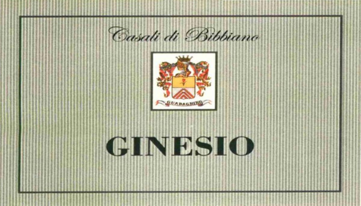 Casali di Bibbiano Toscana Ginesio Rosso 2007 Front Label