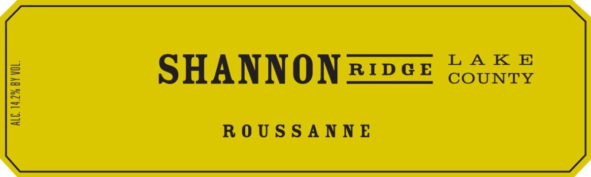 Shannon Ridge Roussanne 2009 Front Label