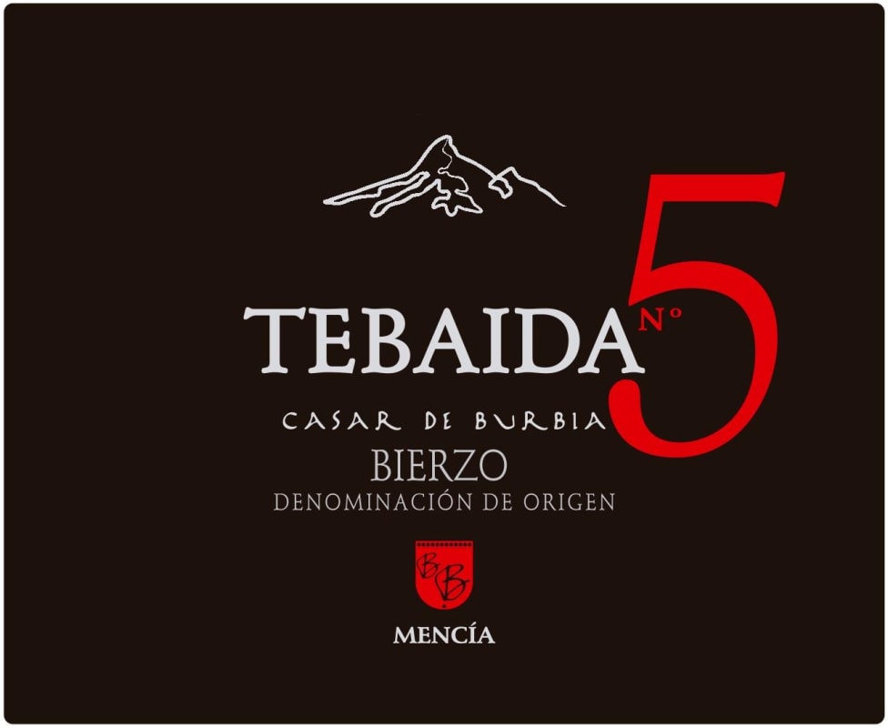 Casar de Burbia Tebaida No 5 2011 Front Label