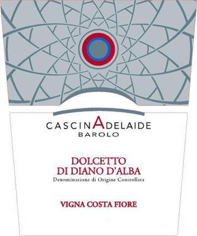 Cascina Adelaide Dolcetto di Diano d'Alba Vigna Costa Fiore 2008 Front Label