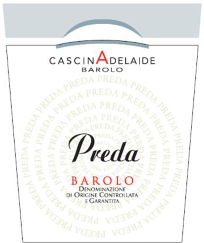 Cascina Adelaide Barolo Preda 2006 Front Label