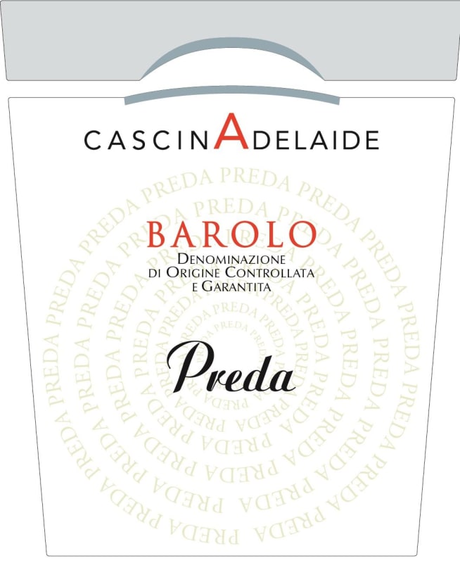Cascina Adelaide Barolo Preda 2008 Front Label
