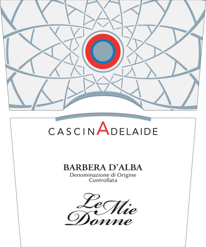Cascina Adelaide Barbera d'Alba Le Mie Donne 2012 Front Label