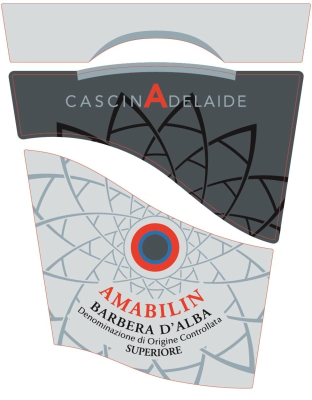 Cascina Adelaide Barbera d'Alba Amablin Superiore 2009 Front Label