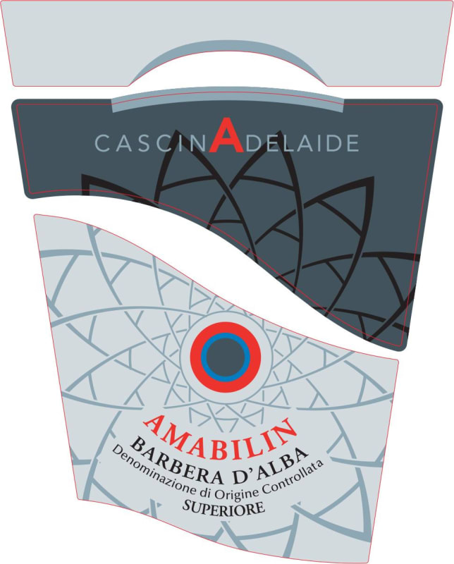 Cascina Adelaide Barbera d'Alba Amablin Superiore 2011 Front Label