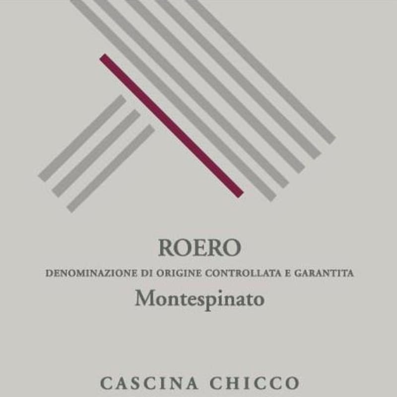 Cascina Chicco Azienda Agricola Roero Montespinato 2013 Front Label
