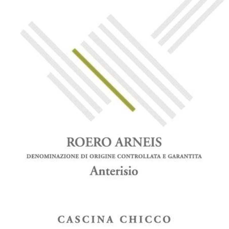 Cascina Chicco Azienda Agricola Roero Anterisio Arneis 2014 Front Label