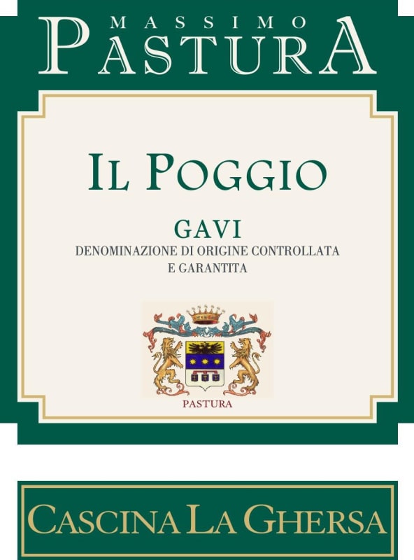 Cascina la Ghersa Gavi Il Poggio 2012 Front Label