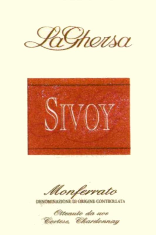 Cascina la Ghersa Monferrato Sivoy Bianco 2009 Front Label