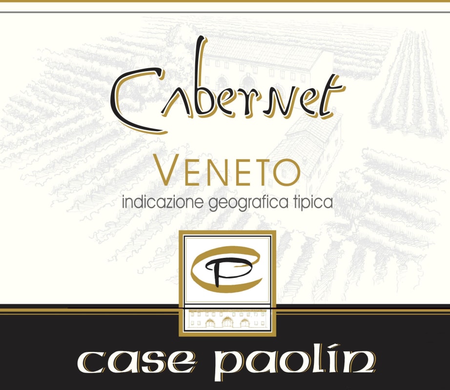 Case Paolin Veneto Cabernet 2014 Front Label