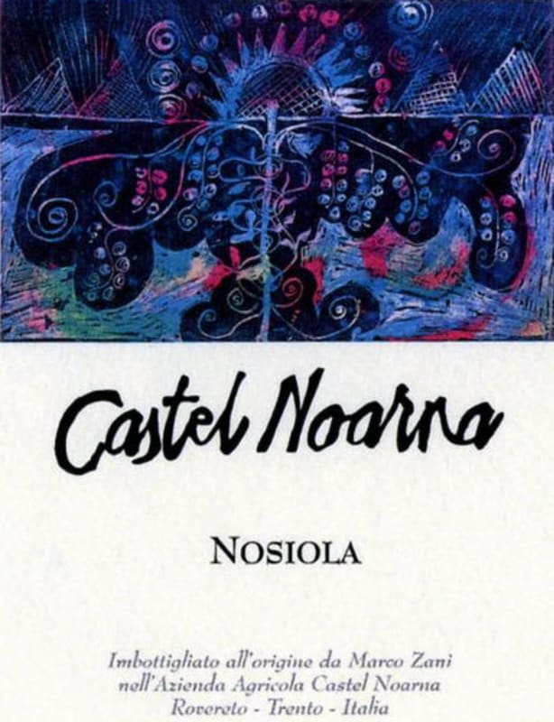 Castel Noarna Nosiola 2013 Front Label
